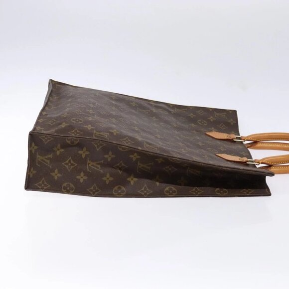 LOUIS VUITTON Monogram Sac Plat Hand Bag M51140 LV Auth 141412 - Picture 6 of 16